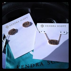 Kendra Scott earrings and necklace set